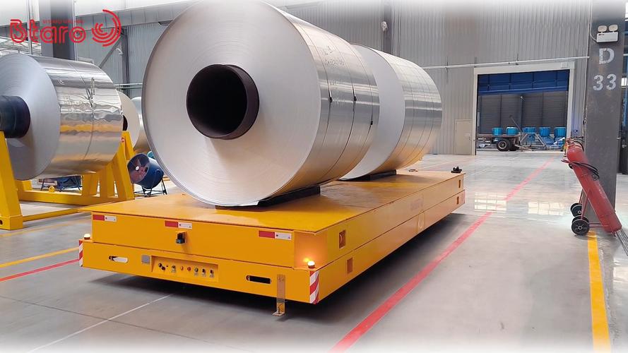 無(wú)軌電動(dòng)平車(chē)在工廠鋼卷料運(yùn)輸與倉(cāng)儲(chǔ)服務(wù)中的應(yīng)用與優(yōu)勢(shì)